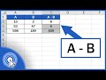 How to Subtract Numbers in Excel (Basic way)