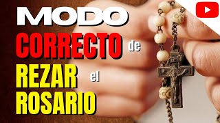 ¡ATENCIÓN! La FORMA CORRECTA de rezar el SANTO ROSARIO de #HOY que pocos RECUERDAN