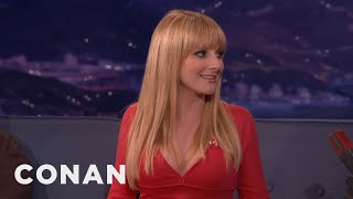 Melissa Rauch: Ninja Turtles Are My Free Sex Pass | CONAN on TBS