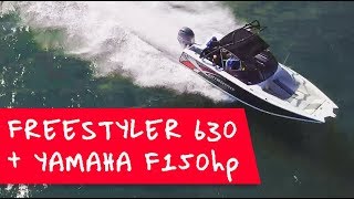 Freestyler 630 + Yamaha F150hp 4-stroke boat review | Brisbane Yamaha