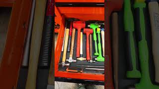 Hammer drawer is sometimes my favorite drawer in the toolbox. #tools #toolbox￼ #mactools