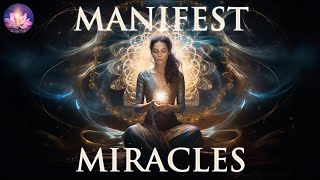 Sleep Meditation To Manifest Miracles While You Sleep 😴 With Affirmations (432 Hz Binaural Beats)