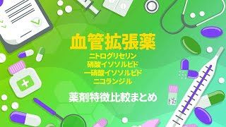 硝酸薬・ニコランジルの薬物動態情報まとめ＆使い分け