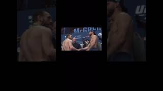 맥그리거 vs 세로니 페이스 오프 현장 체감..ㄷㄷ McGregor vs Cerrone Face off #mma #ufc #shorts #fight