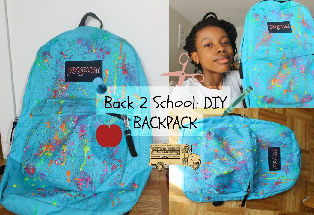 Back 2 School Easy Diy Backpack Youtube
