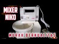 MURAH BERKUALITAS! Mixer NIKO NK 628 (unboxing & Cara Pakai  Review)