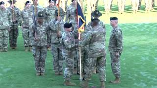 198th Infantry Brigade Change of Command