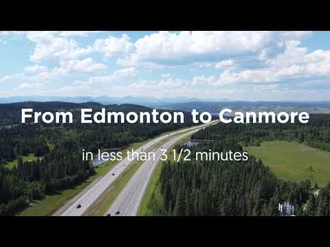 How do I get from Edmonton to Canmore?