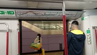 港鐵港島綫M-Train A109/A108(C413)上環至堅尼地城行車片段