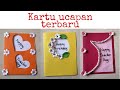 Cara membuat kartu ucapan terbaru || simpel dan cantik || happy teacher day