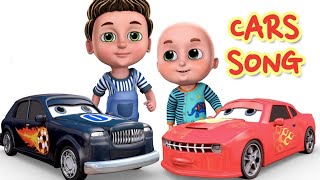 Car Videos | Racing Car Rescue Video | Kids Songs | Nursery Rhymes Compilation from Jugnu Kids