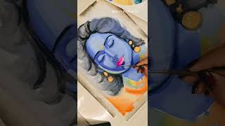 Krishna drawing tutorials l #ytshorts #shortsfeed #shorts #drawing #art #krishna