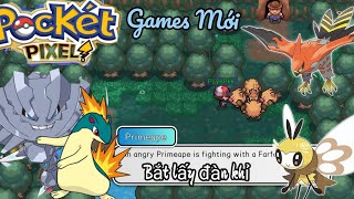 Pocket Pixel : Cách Tải Và Chơi pixel Games Mới Ra Cổ Điển Như Plight Platinum Pokemon VNG #pokemon