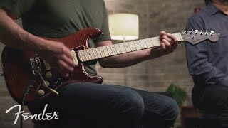 The Flame Maple Top Stratocaster Demo | Rarities Collection | Fender