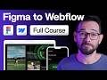 From Figma to Webflow (Full Beginner Course)