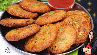 सच में 5 Minमें बनेगा ये टेस्टी कुरकुरा नाश्ता की मेहमान भी पूछे कैसे बनया| BEST Bread Cutlet Recipe