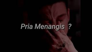 pria menangis