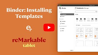 ep Binder : How to Install Templates on Your Remarkable Tablet