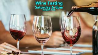 2019-08-17 Artisan Wine Tasting