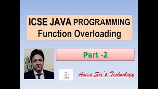 Java Function Overloading Lecture - 2| Easily Explained
