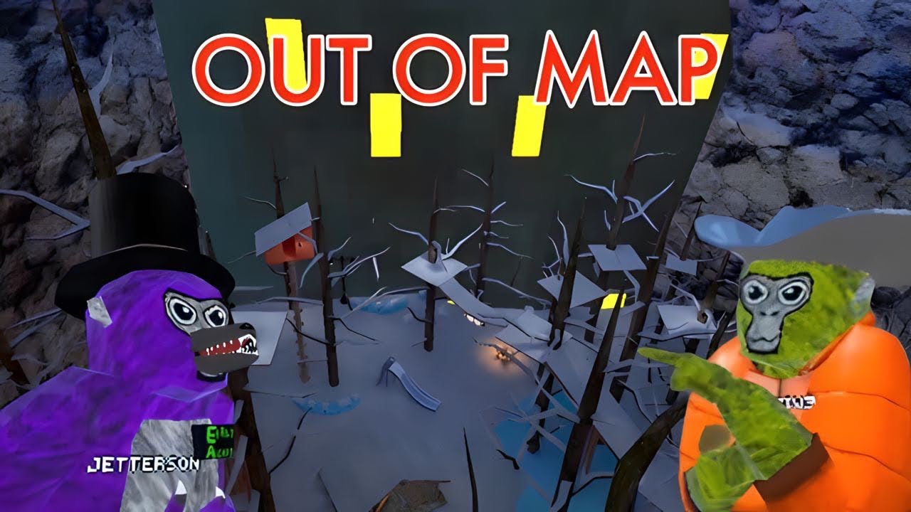 I Escaped The Map In Gorilla Tag Youtube