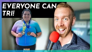Triathlon Training MōTTIVation for Overweight Beginners with Jonathan Perez