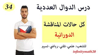 المناقشة الدورانية للشعب العلمية حسب m