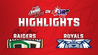 Prince Albert Raiders at Victoria Royals 10/18 | WHL Highlights 2024-25