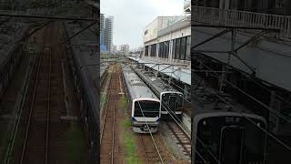 宇都宮駅に青い電車(E531系) #東北本線 #鉄道