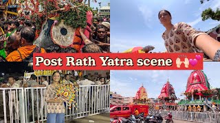 Post Rath Yatra scene 🤍🙌🏻 #rathyatra #puri #purijagannath #rathyatra2024 #jagannath #purivlog #yt