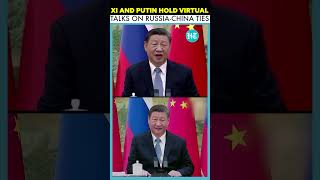 Putin Praises Russia-China Relations During Talks With Xi Jinping #ytshorts