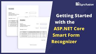 Getting Started with the ASP NET Core Smart Form Recognizer