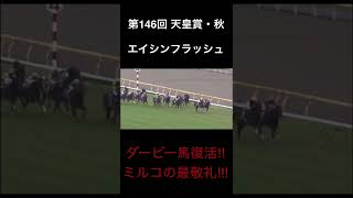 2012年 天皇賞秋 エイシンフラッシュ  #エイシンフラッシュ #天皇賞 #M.デムーロ