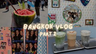 BANGKOK VLOG Part 2 | Chatuchak, Platinum Mall, Jodd Fairs, Cafes 🇹🇭