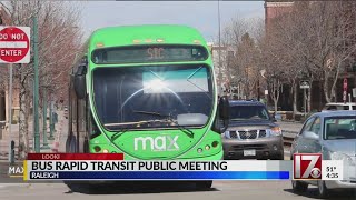 New project hopes to bring Bus Rapid Transit to Raleigh