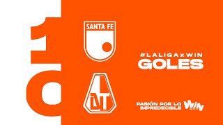 Santa Fe vs. Tolima (goles) | Liga BetPlay Dimayor 2024-1 | Cuadrangulares - Fecha 1