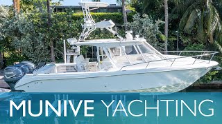 Everglades 350LX (2009) With Triple 350HP Yamaha Outboard Engines - Boat Review