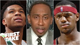 Stephen A. on LeBron saying he can't relate to Giannis' contract situation | First Take