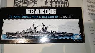 1/700 Gearing Class Destroyer US Navy WW2 By Albatross Models