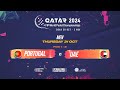 🇵🇹 PORTUGAL vs UAE 🇦🇪 - Men - POS 1-8 - FIP WORLD PADEL CHAMPIONSHIPS QATAR 2024