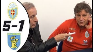 A.C.D.TREVISO - MIRANESE 5-1  INTERVISTA A MR.PALA 4°GIORNATA  CAMPIONATO DI PROMOZIONE GIRONE D