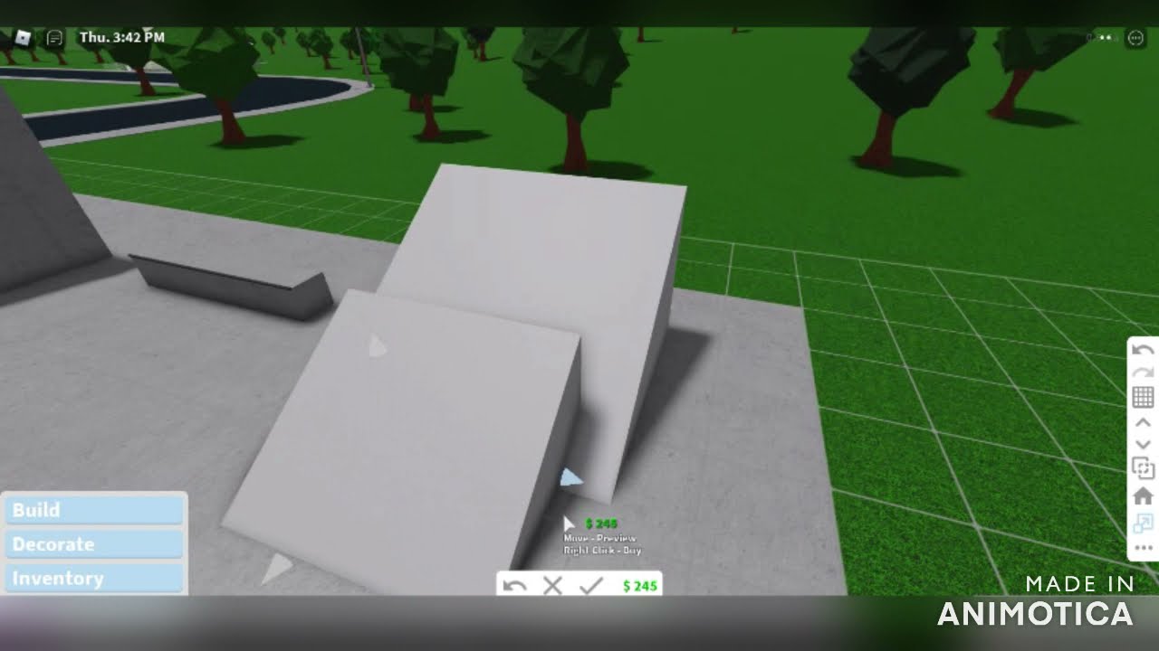 Skate Ramp Bloxburg Toturial Youtube