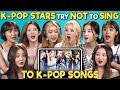 K-POP STARS REACT TO TRY NOT TO SING CHALLENGE (MOMOLAND 모모랜드)