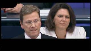 Guido Westerwelle (FDP) - 21.05.2010 Antwort auf die Kurzintervention von Jürgen Trittin