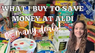 WHAT I BUY TO SAVE BIG AT ALDI FOR MY LARGE FAMILY/HUGE WEEKLY HAUL \u0026 MEAL PLAN/STAYING ON BUDGET