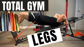 Total Gym (Weider Ultimate Body Works) Legs with Resistance Bands
