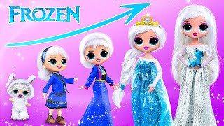 Disney Princesses Growing Up / 32 Dolls DIYs