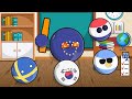 🎒 Countryballs School🏫(ALL PARTS 1-9) Countryballs animation