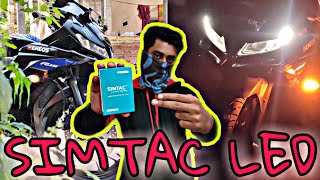 ||HOW TO INSTALL YAMAHA R15 V3 SIMTAC 360 LED BULB INDICATOR|| 😯