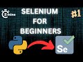 Python Selenium Tutorial Part 1 - Python Tutorial For Beginners